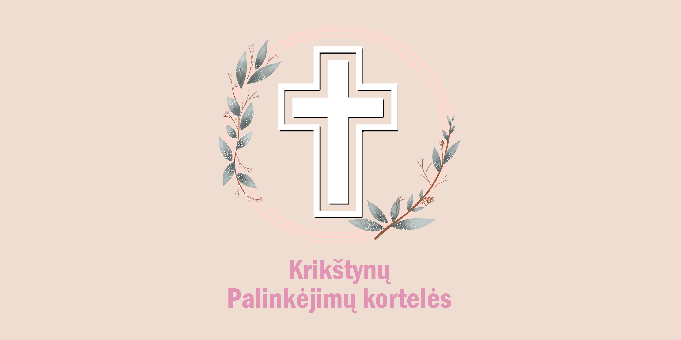Krikštynų palinkėjimų kortelės